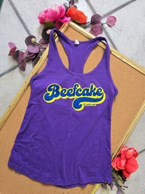 💪 2/$15 Purple Racerback LFT Clothing Co. "Beefcake" Tank